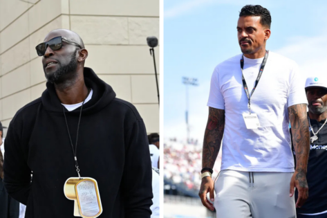 After Instigating Chaos, Kevin Garnett Kicks Back With Matt Barnes to Watch the Fireworks: “When Bullies Get Bullied”