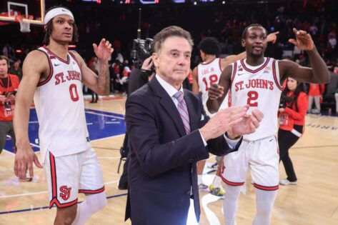 Rick Pitino’s UConn Jibe Brings Out the Laughter in St. John’s Locker Room Following Selection Sunday