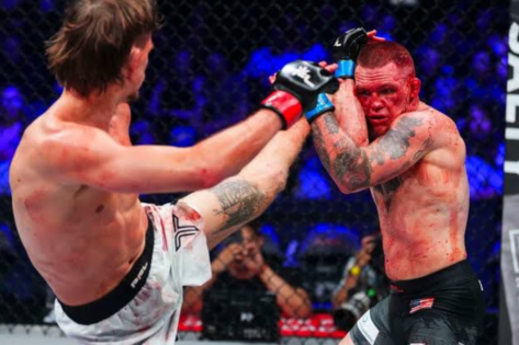 MMA World Stunned as Wobbly Fighter Escapes KO After PFL Ref’s Low Blow Pause